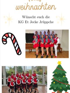 🎅🎄 Wenn das Jahr sich dem Ende neigt und die Lichter heller leuchten, senden wir jecke Weihnachtsgrüße voller Herz, Freude und Gemeinschaft. Genießt die Feiertage, bleibt gesund und startet mit guter Laune ins neue Jahr.
Frohe Weihnachten wünschen euch die #kgejjev ❤️🖤🤍
@diejeckenduuvels @die_tanzendenteufelchen