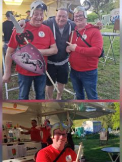 Nach dem Fahrradschmücken ging es für einige Vereinsmitglieder noch weiter zum Hunnenfest 🔥

Auch dort hatten wir jede Menge Spaß und waren mittendrin statt nur dabei! 🎉🛡️